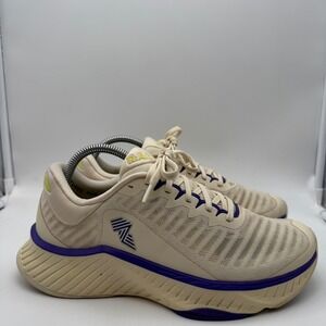 R.A.D One R-1  Running Shoes Cream Purple Athletic Sneakers Women's Size 8